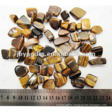 Tiger eye tumbled stone,high polish